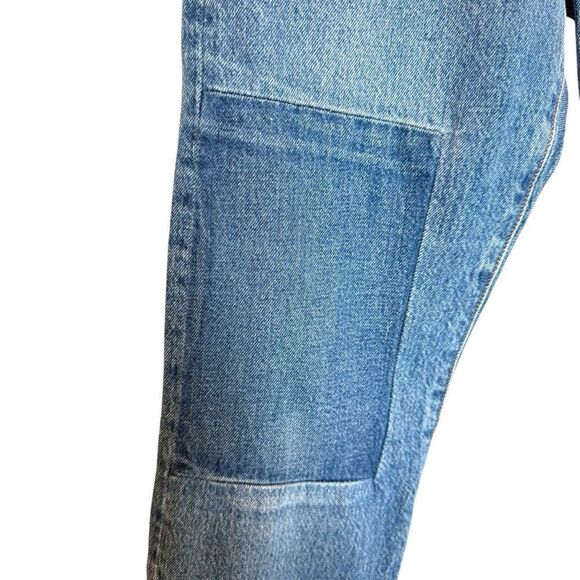Levi's 501 Patchwork Skinny Fit High Rise Button Front Jeans Women's W27 L30 - Picture 7 of 11